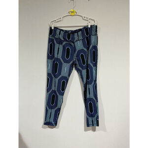 Woman’s Danskin Now Fitted Dry More Long Activewear Leggings Blue Xxl